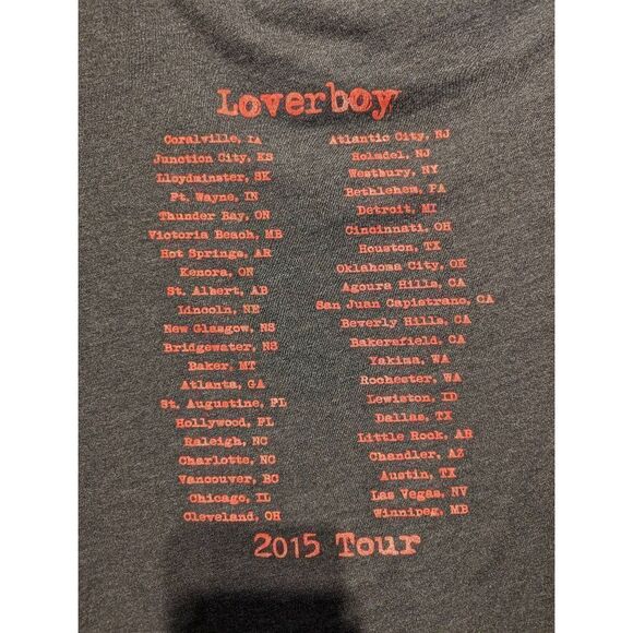 😊 Next level loverboy concert Tshirt xl - Picture 3 of 3